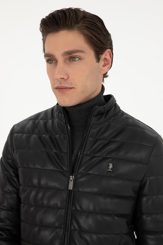 U.s. Polo Assn. Erkek Siyah Deri Mont-kaban 50297251-001 001sıyah