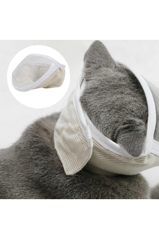 Homyl Şeffaf Kedi Yüz Maskesi Namlu Anti Isırık Orta