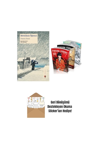 Meteliksiz Öğrenci + İnsanlığımı Yitirirken 3 Cilt Set