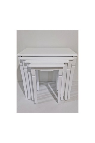 4 Lü Zigon Sehpa Mdf Bej