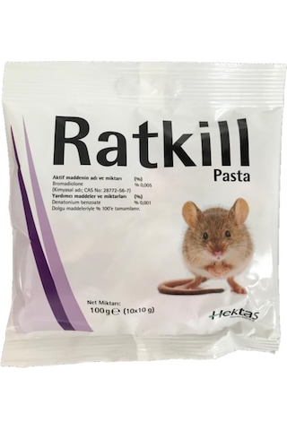 Hektaş Ratkill Pasta Fare Zehiri 100 G Hektaş Ratkill Pasta Fare Zehiri 100 G