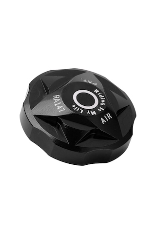 Xindoker Alüminyum Bisiklet Ön Fıçça Hava Odası Kapağı - Anti-korozif Korumalı, Hafif, Kolay Kurulum, Siyah Buhar Tıkacı Kapağı Tamiri İçin Siyah