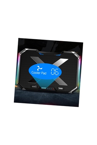 Dizüstü Bilgisayar Soğutucu Stand Tipi Aydınlatma Efektleri Dizüstü Bilgisayar Soğutma Ped Çift Bağlantı Portları Spinal Bakım İçin Yükseklik Ayarı