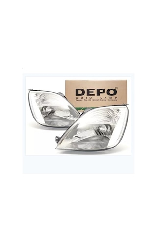 Ford Fiesta Yıl 2002-2008 Depo Sağ Far Halojen 2s6x 13w029 Ce