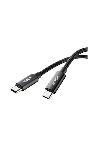 Z28 Type-c To Type-c 60w 100 Cm 3a Örgü Şarj Ve Data Kablosu
