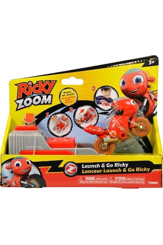 Ricky Zoom Bas ve Fırlat Seti Ricky