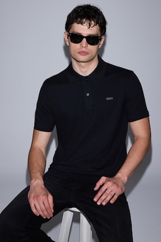 U.S. Polo Assn. U.s. Polo Assn. Erkek Siyah Tişört Basic 50326963-vr046