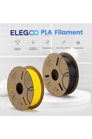 Elegoo Pla Filament Siyah 1kg