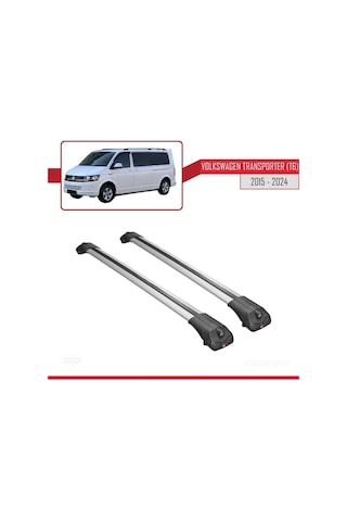 Volkswagen Transporter T6 2015 Ve Sonrası İle Uyumlu Ace-1 Ara Atkı Tavan Barı Gri