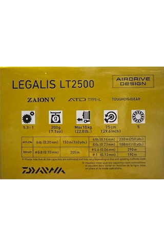 Daiwa Legalis 23 Lt 2500 Spin Olta Makinesi