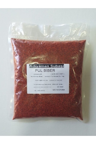 Subaşı Çiğköfte Pul Biber Çok Acı Hint 500 G