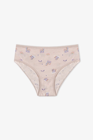 Penti Renkli Kız Çocuk Unicorn Dream Pamuklu 5'li Slip Külot