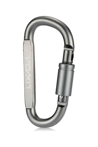 Lixada D-şeklinde Karabina Kilidi Aşırı Dayanıklı Alüminyum Alaşım Karabina Çadır İpi Karabina Sırt Çantası Askısı Karabina