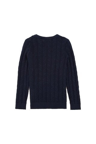 U.S. Polo Assn. Erkek Çocuk Lacivert Basic Bisiklet Yaka Kazak 50293551-VR033