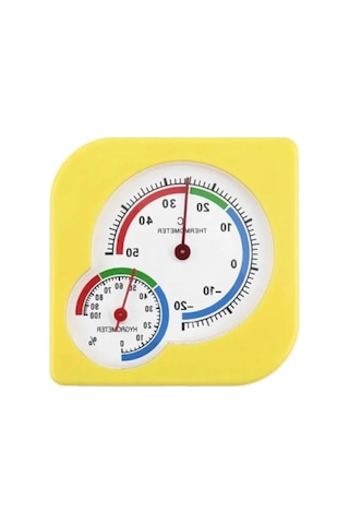 İç Mekan Mini Analog Termometre Ve Nem Ölçer