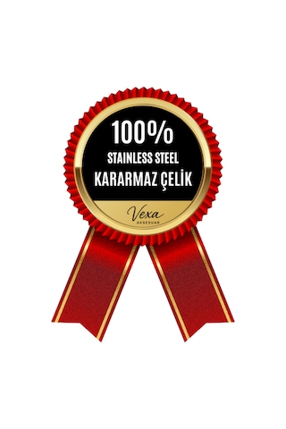 Yuvarlak Kral Model Çelik Kolye İthal Zincir 3mm Orta Kalınlıkta - Kutulu Gümüş