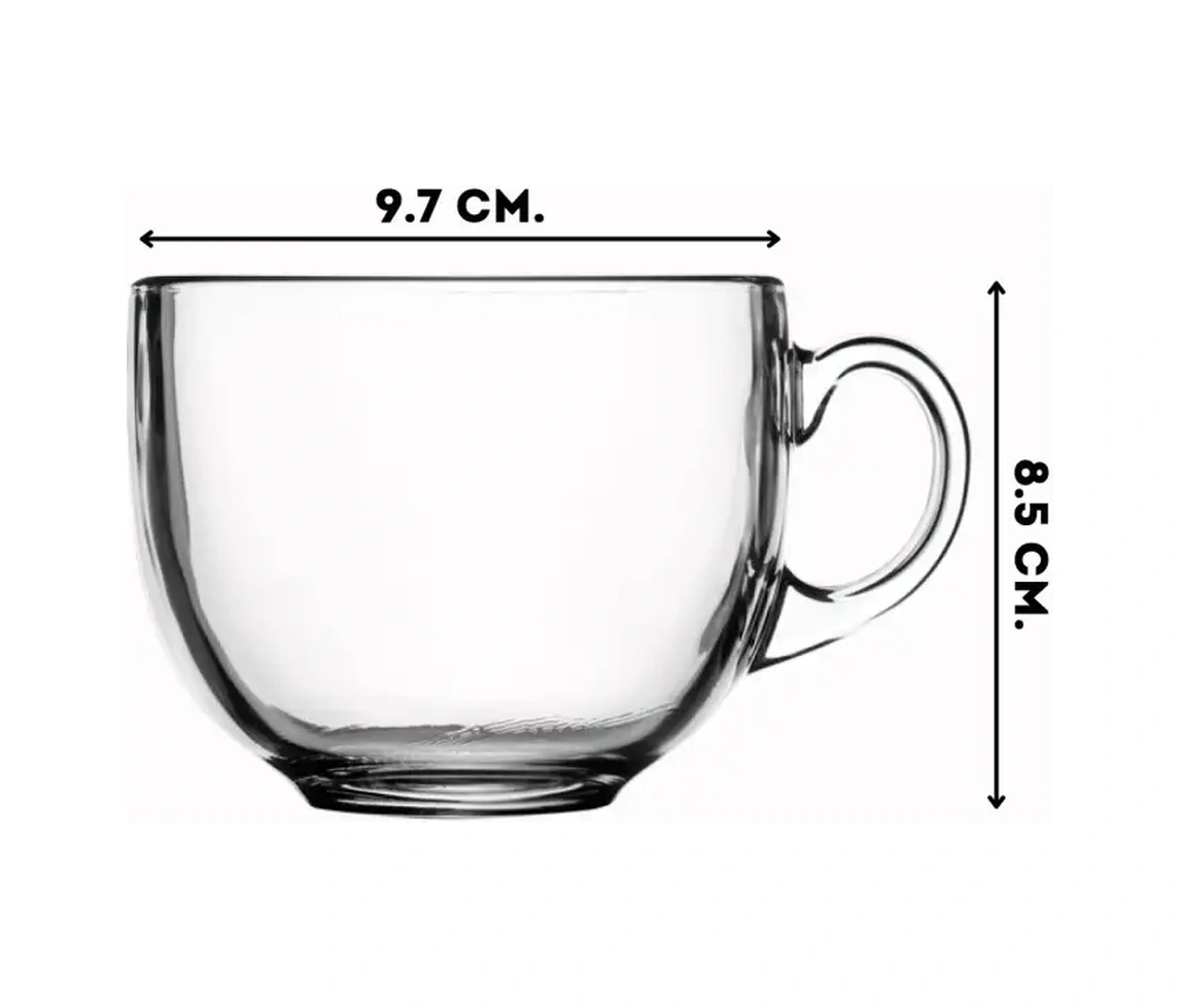 Tocka Posudy Büyük Çay Kupası 0.5 L. 41316107 Beyaz