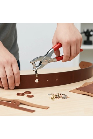 Kemer Delme Perçin Atma Pensesi 2 Li Seti