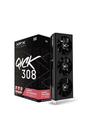 XFX AMD Radeon RX 6650 XT Speedster QICK308 Ultra RX-665X8LUDY 8 GB GDDR6 128 Bit Ekran Kartı