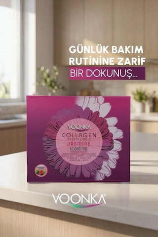 Voonka Collagen Jasmine Orman Meyveli Aromalı 30 Saşe 50 Ml