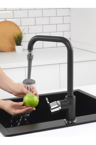 Elite Shower Tap 360 Döner Başlıklı Tasarruflu Musluk Ucu, Basınç Artırıcı Ve Su Tasarruflu 1
