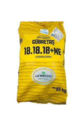 Gübretaş 18.18.18 + Me DaMLama Gübresi 25 KG