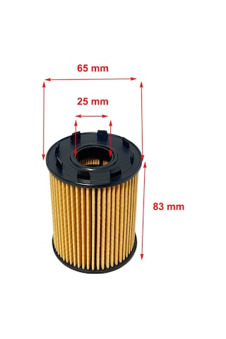 Wunder Fiat Grande Punto 1.3 Mtj. 51-55-66 Kw, 1.4 88 Kw 2005-2011 Tırnaklı Yağ Filtresi