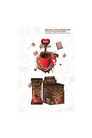 Shazel Salep 17 Gr X 12 Adet + Shazel Sıcak Çikolata 18 Gr X 12 Adet Diğer