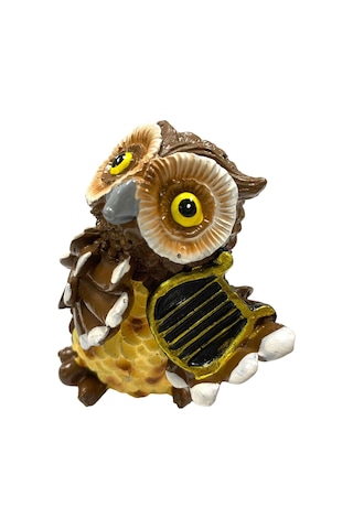 Arp Çalan Baykuş Biblo