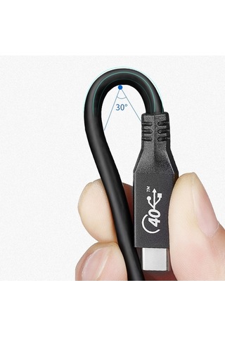 Novahub Usb4 Type-c Kablo: 8k 60hz Video, 40gbps, 100w Hızlı Şarj, Thunderbolt3, 1m Uzunluk, Yüksek Hızlı Veri Aktarımı