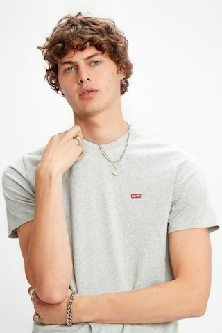 Levi's Erkek Bisiklet Yaka T Shirt 17164-0032 Gri