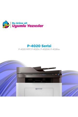 Utax Pk-1012 Uyumlu, Toner 2'li Paket / P4020 / P4025 / P4026