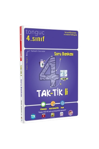 Tonguç Yayınları 4.Sınıf Taktikli Tüm Dersler Soru Bankası Tonguç Yayınları 4.Sınıf Taktikli Tüm Dersler Soru Bankası