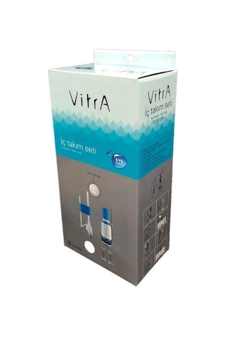 Vitra 330B1314 Tek Basmalı Rezervuar İç Takımı Mavi