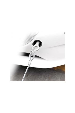 Automix 43728 Karabinalı Çekme Halatı Çelik 3 Ton 3 M