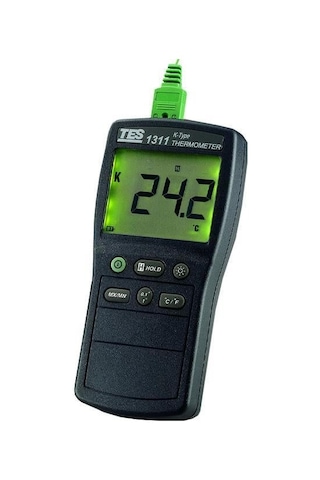 Tes-1311a Yüksek Hassasiyetli Tip K Termometre Tek Kanal
