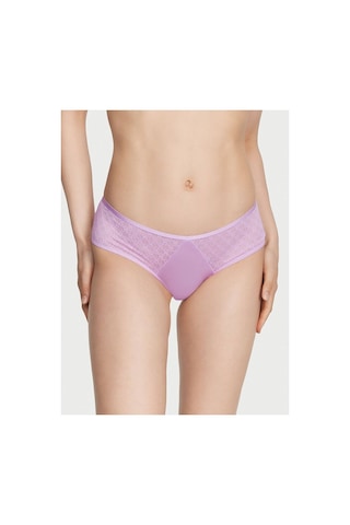 Victoria's Secret The Icon Dantelli Cheeky Külot İpeksi Lila