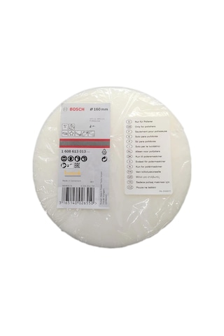 Bosch 160 Mm Polisaj-cilalama Keçesi M14 Dişli 1608613013