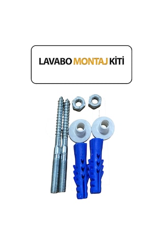 Lavabo Montaj Kiti, Lavabo Montaj Vida Ve Takımı Uzun Model Diğer