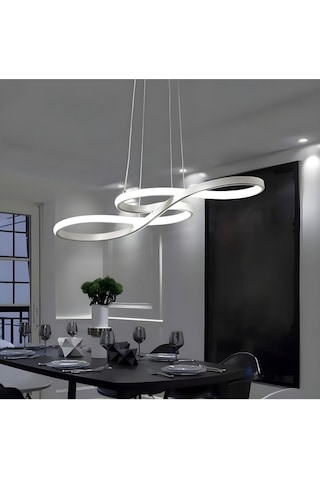 Bacco Model Modern Sarkıt Led Beyaz Işık Ultra Power Led Avizek