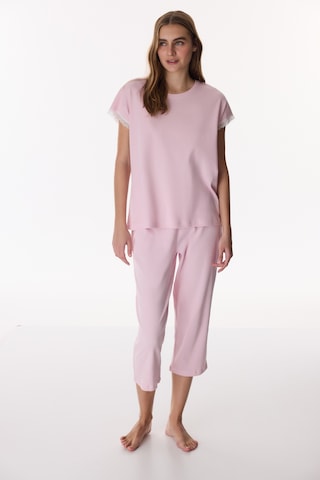 Penti Pembe Pink Pamuklu Kapri Pijama Takımı
