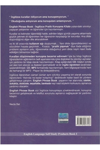 English Phrase Book English Language Self Study Products Book I Cd İlaveli