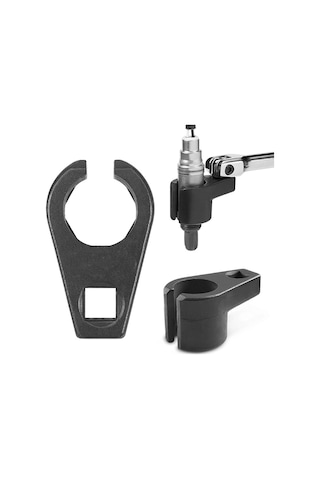 Yaleker Araç Oksijen Sensörü Takma/kaldırma Aracı - 7/8 İnç 22mm Çap, 3/8 İnç Sürücü, Metal Yapı, Yan Girişli Kılavuz