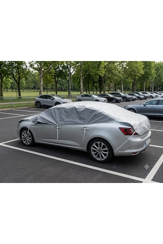 Gard Oto Universal Sedan Araç Brandası Su Geçirmez Gri