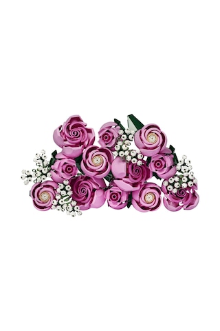 LEGO®  Botanicals Pembe Gül Buketi 10374 - Yetiskinler için 4 Bahar Çiçegi Içeren Dekoratif Çiçek Modeli Yapim Seti (789 Parça)