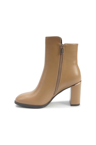 Nine West Olıvıer 5pr Camel Kadın Topuklu Bot 000000000102012112 Kahverengi