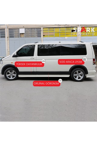 Volkswagen Transporter T5 2009-2014 Yıl Aralığı Uyumlu Uzun Şase Sağ Sürgü Dodik Seti 11 Parça