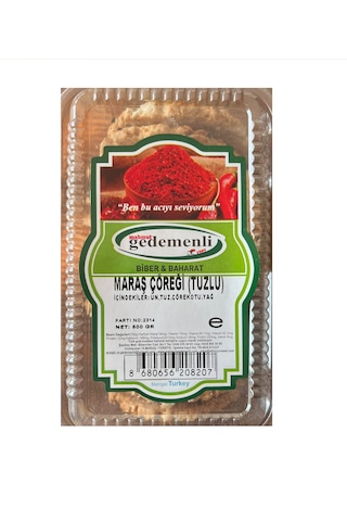 Mahmut Gedemenli Maraş Çöreği Tuzlu 500 G