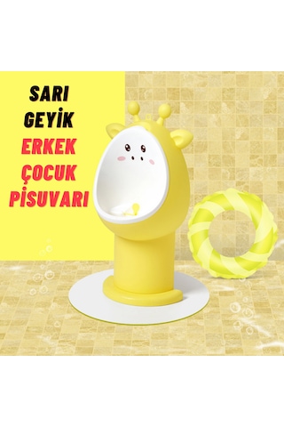 Dekohop Erkek Çocuk Pisuvar  Sarı