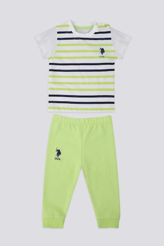 U.S. Polo Assn. Yeşil 2'li Bebek Takım Yeşil